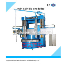 High precision cnc twin spindle cnc vertical lathe price for sale
